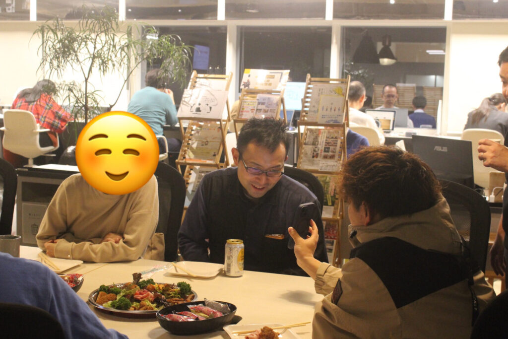 さまざまな会話で盛り上がっていました!